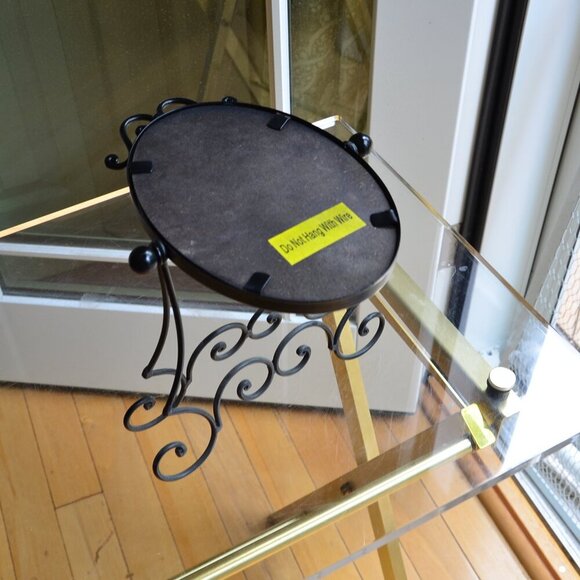 Vintage Metal Frame Mirror - Picture 9 of 9